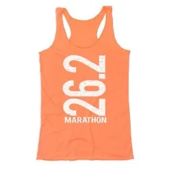 Women's Everyday Tank Top - 26.2 Marathon Vertical 16 Women's Everyday Tank Top - 26.2 Marathon Vertical -goneforarun Sales 2023 tr 43694 PEACH MAIN