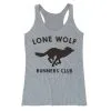 Women's Everyday Tank Top - Run Club Lone Wolf -goneforarun Sales 2023 tr 43696 GRAY MAIN