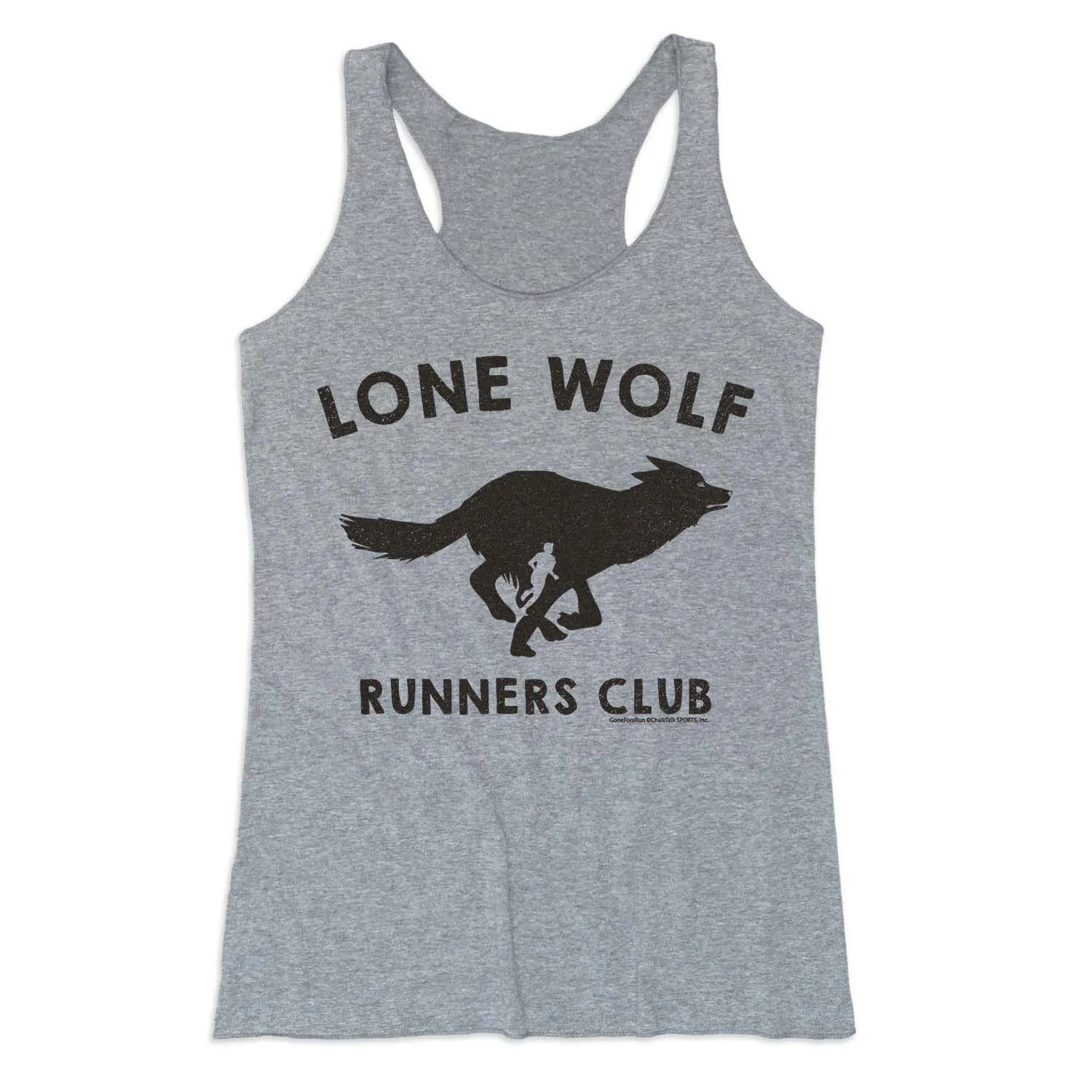 Women's Everyday Tank Top - Run Club Lone Wolf 3 Women's Everyday Tank Top - Run Club Lone Wolf