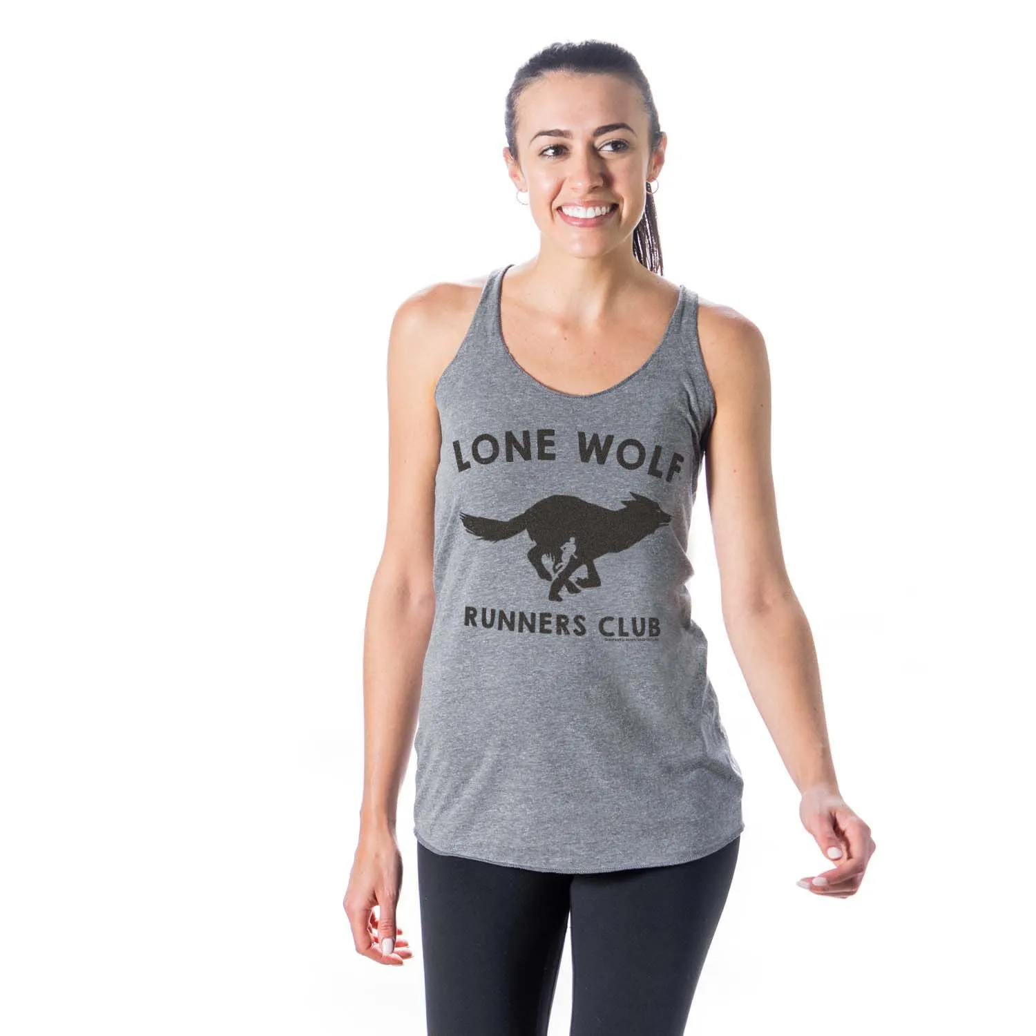 Women's Everyday Tank Top - Run Club Lone Wolf 4 Women's Everyday Tank Top - Run Club Lone Wolf - Image 2