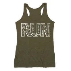 Women's Everyday Tank Top - Run With Inspiration -goneforarun Sales 2023 tr 43708 OLIVE MAIN
