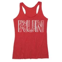 Women's Everyday Tank Top - Run With Inspiration -goneforarun Sales 2023 tr 43708 RED MAIN