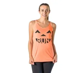 Women's Everyday Tank Top - Pumpkin Run -goneforarun Sales 2023 tr 43711 PEACH MODEL