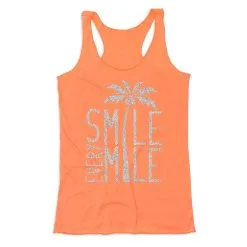 Women's Everyday Tank Top - Smile Every Mile -goneforarun Sales 2023 tr 43712 PEACH MAIN