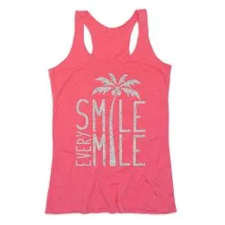 Women's Everyday Tank Top - Smile Every Mile -goneforarun Sales 2023 tr 43712 PINK MAIN