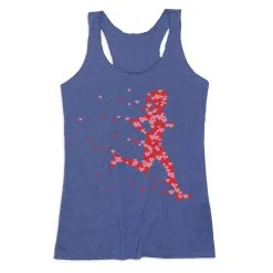 Women's Everyday Tank Top - Heartfelt Runner Girl -goneforarun Sales 2023 tr 43715 ROYAL MAIN
