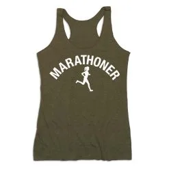 Women's Everyday Tank Top - Marathoner Girl -goneforarun Sales 2023 tr 43717 OLIVE MAIN