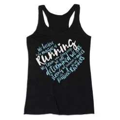 Women's Everyday Tank Top - Live Love Run Heart 14 Women's Everyday Tank Top - Live Love Run Heart -goneforarun Sales 2023 tr 43721 BLACK MAIN