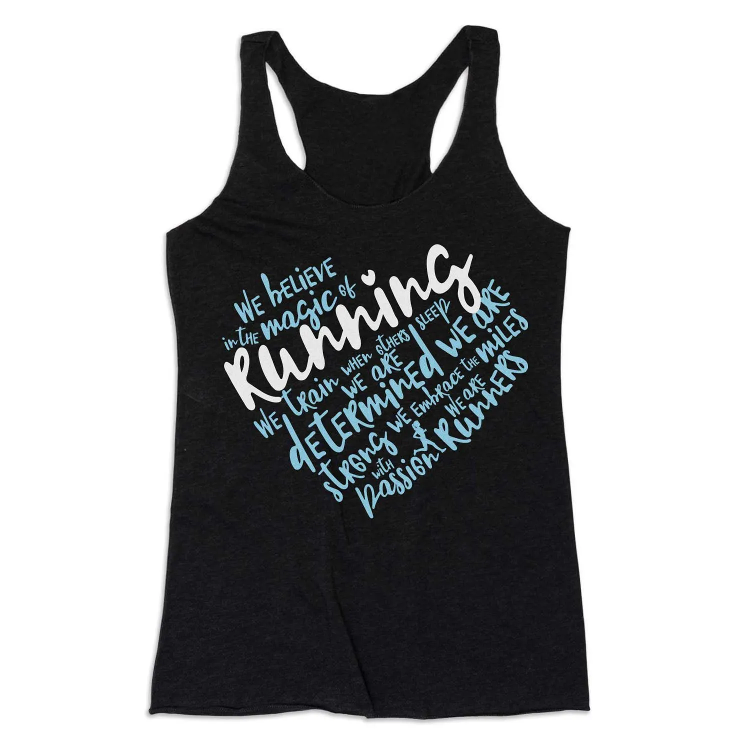 Women's Everyday Tank Top - Live Love Run Heart 6 Women's Everyday Tank Top - Live Love Run Heart - Image 4