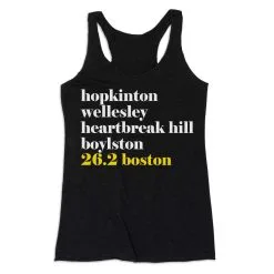 Women's Everyday Tank Top - Run Mantra - Boston -goneforarun Sales 2023 tr 43725 BLACK MAIN