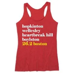 Women's Everyday Tank Top - Run Mantra - Boston -goneforarun Sales 2023 tr 43725 RED MAIN