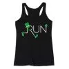 Women's Everyday Tank Top - Let's Run Lucky -goneforarun Sales 2023 tr 43740 BLACK MAIN