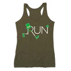 Women's Everyday Tank Top - Let's Run Lucky -goneforarun Sales 2023 tr 43740 OLIVE MAIN