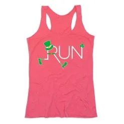 Women's Everyday Tank Top - Let's Run Lucky -goneforarun Sales 2023 tr 43740 PINK MAIN