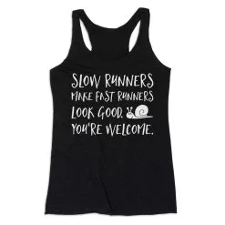Women's Everyday Tank Top - Slow Runners -goneforarun Sales 2023 tr 43749 BLACK MAIN