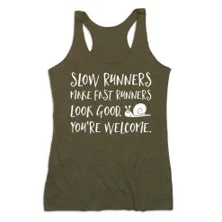 Women's Everyday Tank Top - Slow Runners -goneforarun Sales 2023 tr 43749 OLIVE MAIN