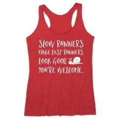 Women's Everyday Tank Top - Slow Runners -goneforarun Sales 2023 tr 43749 RED MAIN