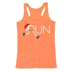 Women's Everyday Tank Top - Let's Run For Christmas -goneforarun Sales 2023 tr 43751 PEACH MAIN