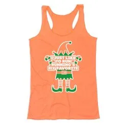 Women's Everyday Tank Top - Running's My Favorite -goneforarun Sales 2023 tr 43754 PEACH MAIN
