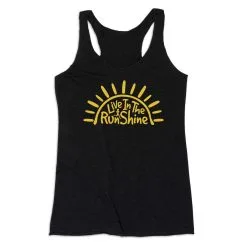 Women's Everyday Tank Top - Live In The RunShine -goneforarun Sales 2023 tr 43756 BLACK MAIN