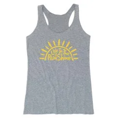 Women's Everyday Tank Top - Live In The RunShine -goneforarun Sales 2023 tr 43756 GRAY MAIN