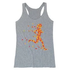 Women's Everyday Tank Top - Autumn Runner Girl -goneforarun Sales 2023 tr 43762 GRAY MAIN