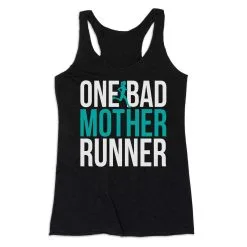 Women's Everyday Tank Top - One Bad Mother Runner (Bold) -goneforarun Sales 2023 tr 43763 BLACK MAIN