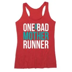 Women's Everyday Tank Top - One Bad Mother Runner (Bold) -goneforarun Sales 2023 tr 43763 RED MAIN