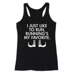 Women's Everyday Tank Top - Running's My Favorite (Simple) -goneforarun Sales 2023 tr 43771 BLACK MAIN