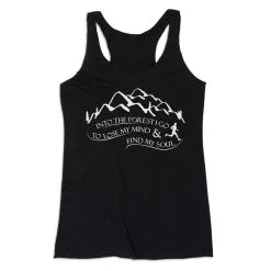Women's Everyday Tank Top - Into The Forest I Go -goneforarun Sales 2023 tr 43774 BLACK MAIN