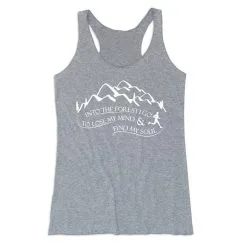 Women's Everyday Tank Top - Into The Forest I Go -goneforarun Sales 2023 tr 43774 GRAY MAIN