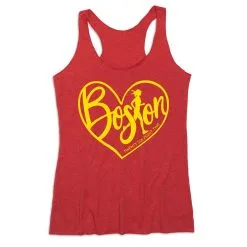 Women's Everyday Tank Top - Love The Run Boston 26.2 -goneforarun Sales 2023 tr 43777 RED MAIN