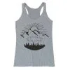 Women's Everyday Tank Top - Life's Short Run Long (Mountains) -goneforarun Sales 2023 tr 43785 GRAY MAIN