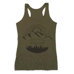 Women's Everyday Tank Top - Life's Short Run Long (Mountains) 13 Women's Everyday Tank Top - Life's Short Run Long (Mountains) -goneforarun Sales 2023 tr 43785 OLIVE MAIN