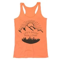Women's Everyday Tank Top - Life's Short Run Long (Mountains) 14 Women's Everyday Tank Top - Life's Short Run Long (Mountains) -goneforarun Sales 2023 tr 43785 PEACH MAIN