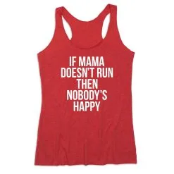Women's Everyday Tank Top - If Mama Doesn't Run -goneforarun Sales 2023 tr 43790 RED MAIN