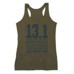 Women's Everyday Tank Top - 13.1 Math Miles -goneforarun Sales 2023 tr 43791 OLIVE MAIN