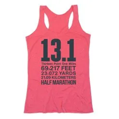 Women's Everyday Tank Top - 13.1 Math Miles -goneforarun Sales 2023 tr 43791 PINK MAIN