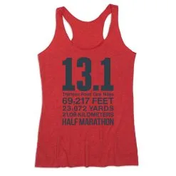 Women's Everyday Tank Top - 13.1 Math Miles -goneforarun Sales 2023 tr 43791 RED MAIN