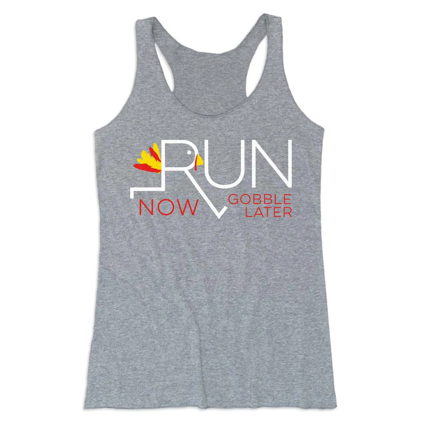 Women's Everyday Tank Top - Let's Run Now Gobble Later 8 Women's Everyday Tank Top - Let's Run Now Gobble Later - Image 6