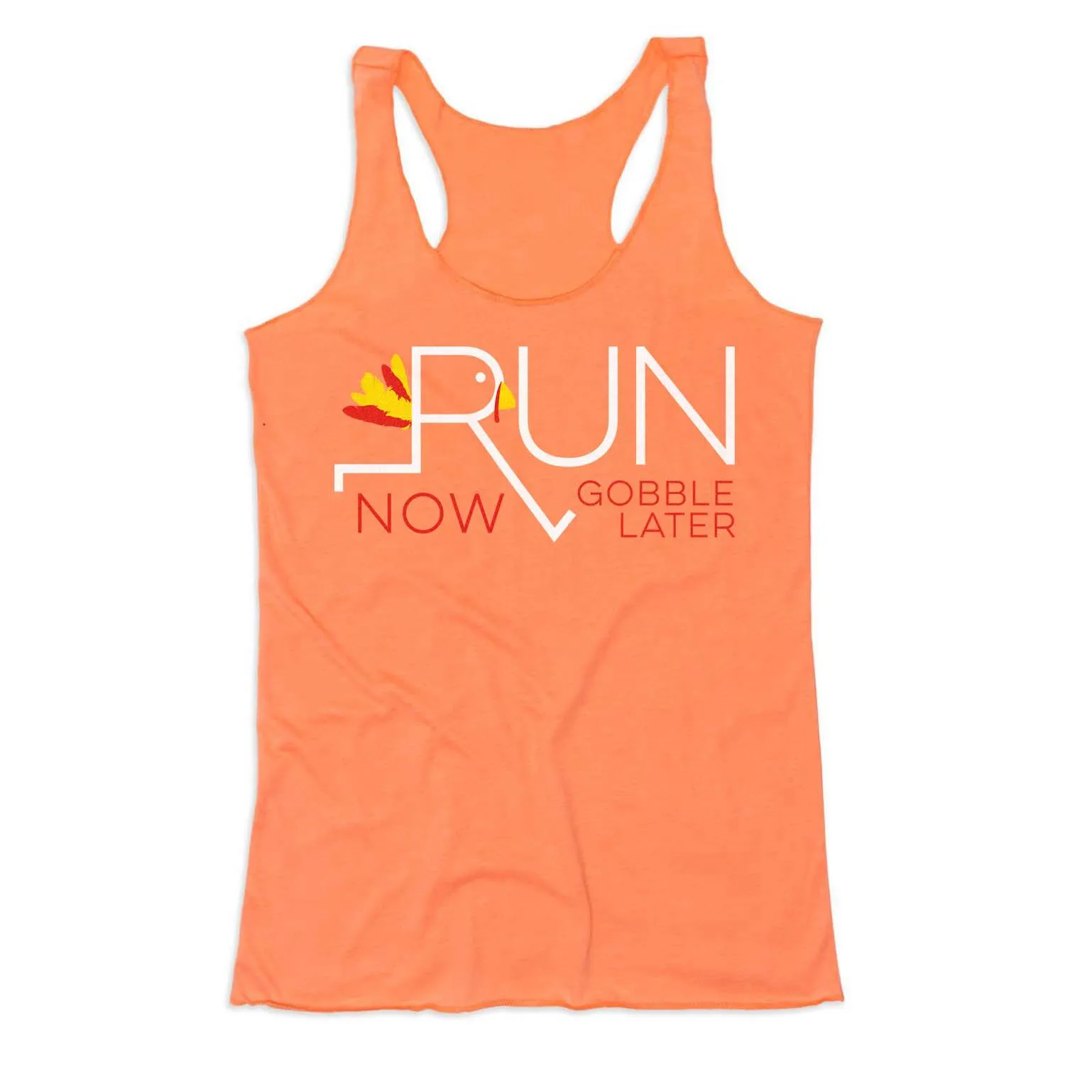 Women's Everyday Tank Top - Let's Run Now Gobble Later 3 Women's Everyday Tank Top - Let's Run Now Gobble Later