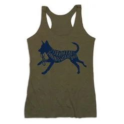 Women's Everyday Tank Top - I'd Rather Be Running With My Dog 13 Women's Everyday Tank Top - I'd Rather Be Running With My Dog -goneforarun Sales 2023 tr 43794 OLIVE MAIN