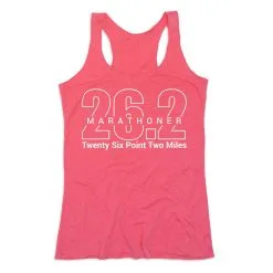Women's Everyday Tank Top - Marathoner 26.2 Miles -goneforarun Sales 2023 tr 43795 PINK MAIN