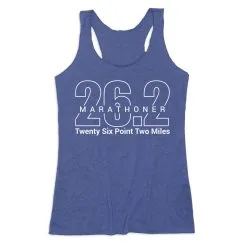 Women's Everyday Tank Top - Marathoner 26.2 Miles -goneforarun Sales 2023 tr 43795 ROYAL MAIN