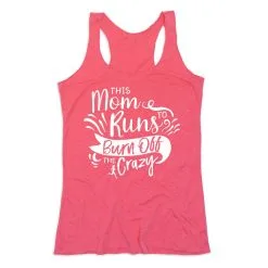 Women's Everyday Tank Top - This Mom Runs To Burn Off The Crazy -goneforarun Sales 2023 tr 43811 PINK MAIN