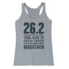 Women's Everyday Tank Top - 26.2 Math Miles -goneforarun Sales 2023 tr 43818 GRAY MAIN