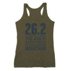 Women's Everyday Tank Top - 26.2 Math Miles -goneforarun Sales 2023 tr 43818 OLIVE MAIN