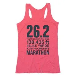Women's Everyday Tank Top - 26.2 Math Miles -goneforarun Sales 2023 tr 43818 PINK MAIN