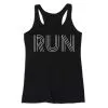 Women's Everyday Tank Top - Run Lines -goneforarun Sales 2023 tr 43835 BLACK MAIN