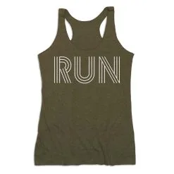 Women's Everyday Tank Top - Run Lines 15 Women's Everyday Tank Top - Run Lines -goneforarun Sales 2023 tr 43835 OLIVE MAIN